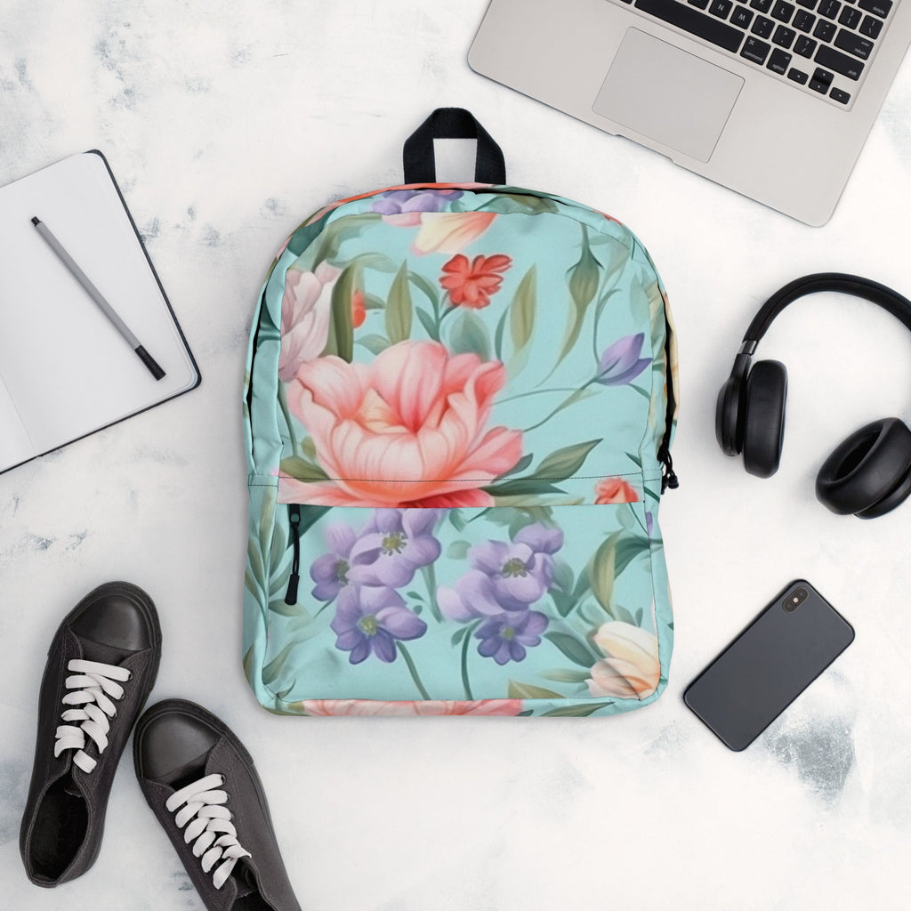 Floral Lover's Botanical Flower Enthusiast Backpack