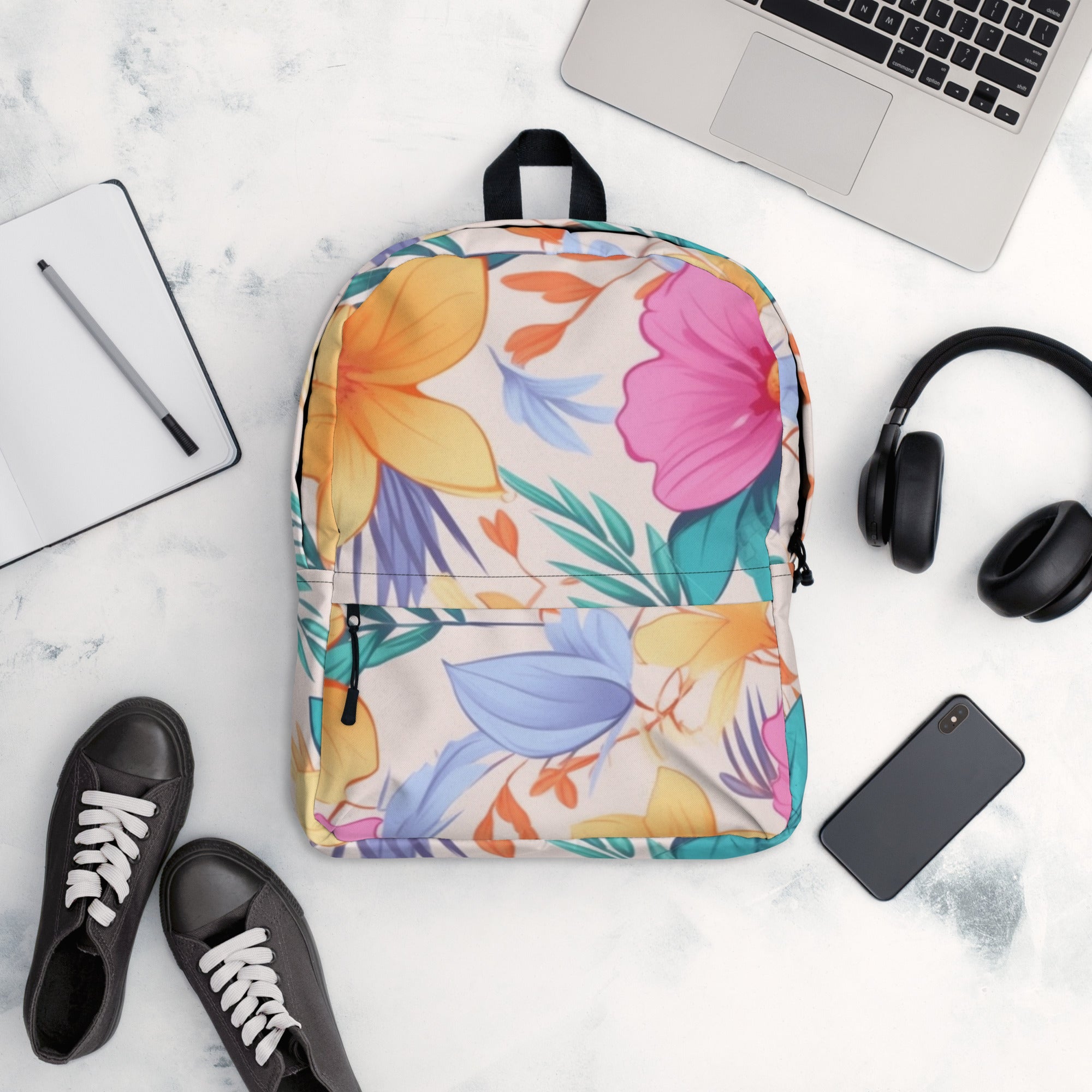 Floral Lover's Botanical Flower Enthusiast Backpack