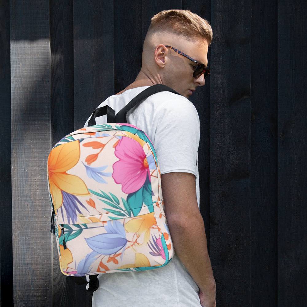 Floral Lover's Botanical Flower Enthusiast Backpack