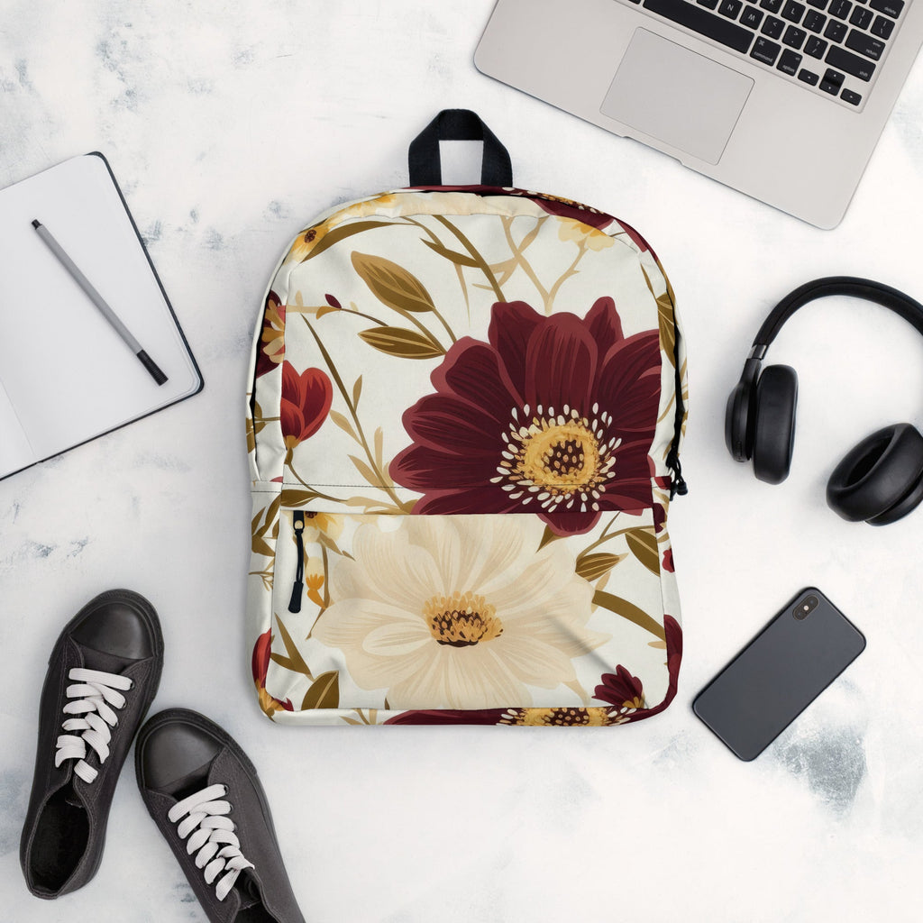 Floral Lover's Botanical Flower Enthusiast Backpack