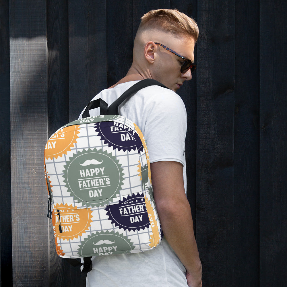 Cool Dad's Waterproof But Stylish Backpack