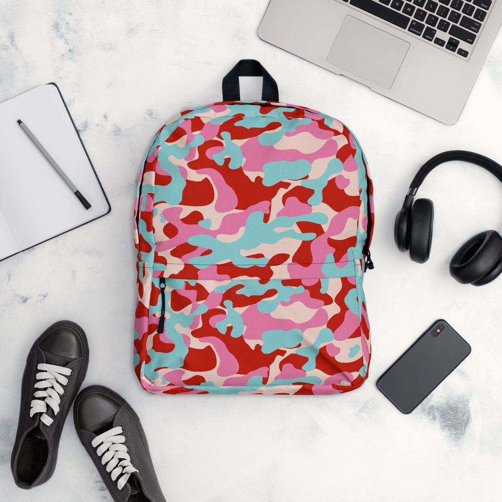 Khaki Camouflage Companion Backpack