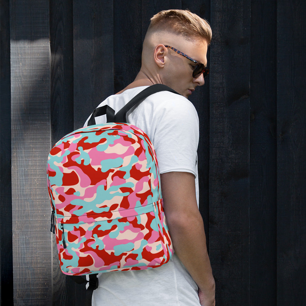 Khaki Camouflage Companion Backpack