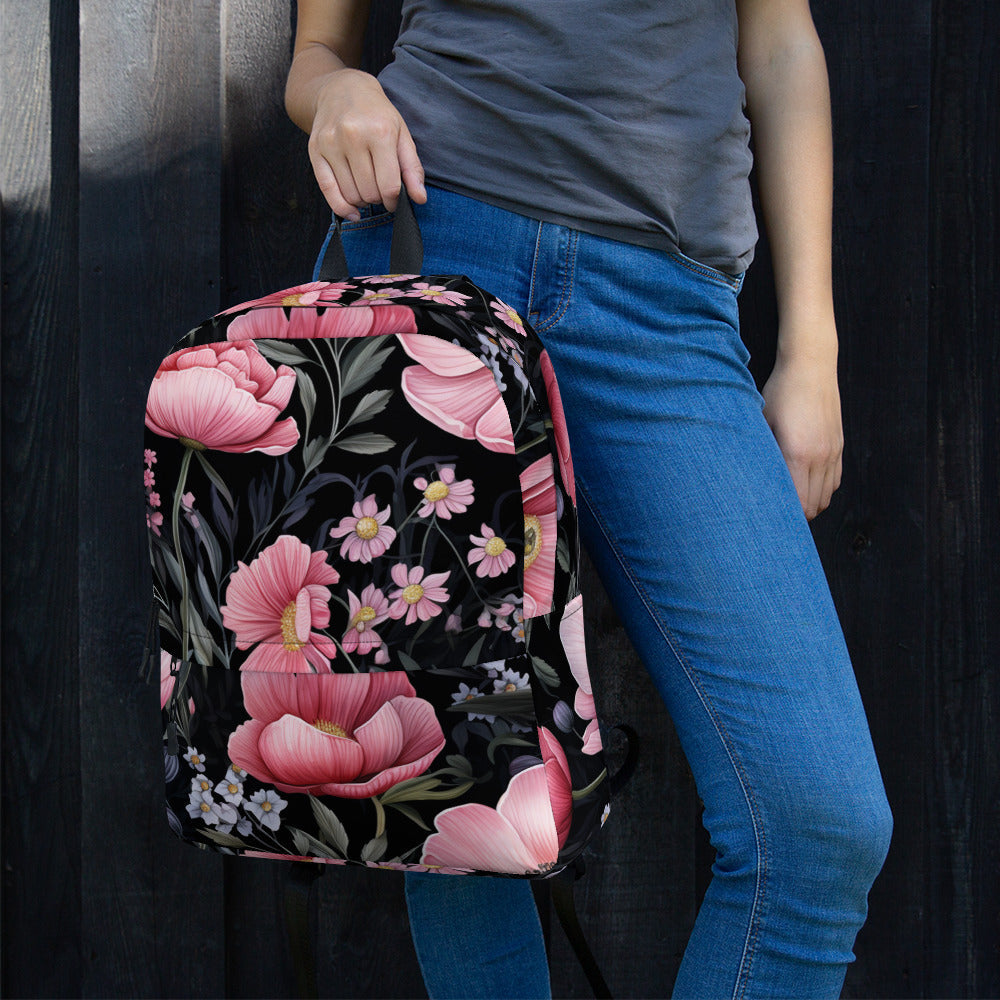 Floral Lover's Botanical Flower Enthusiast Backpack