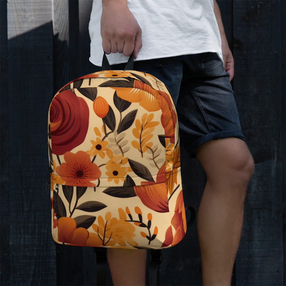 Floral Lover's Botanical Flower Enthusiast Backpack