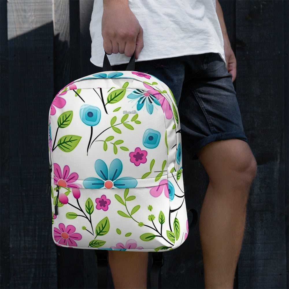 Floral Lover's Botanical Flower Enthusiast Backpack
