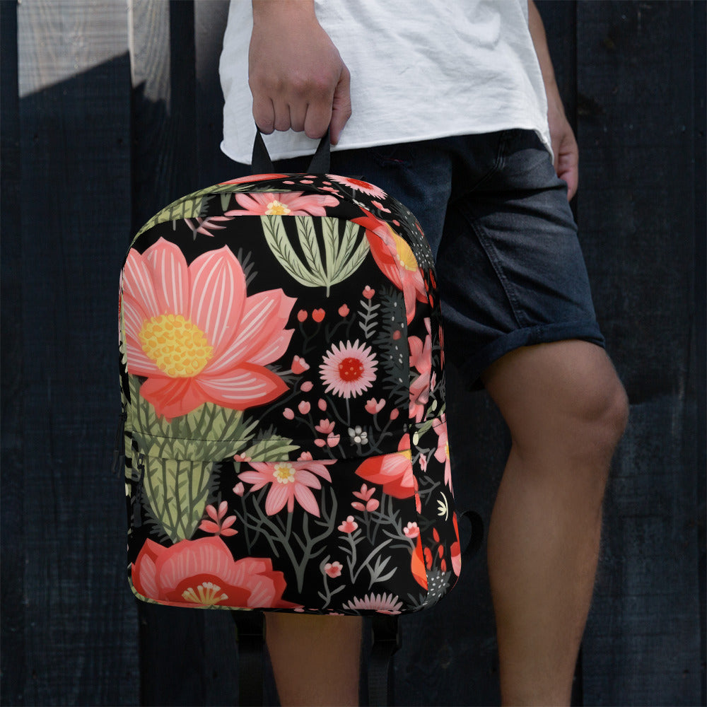 Floral Lover's Botanical Flower Enthusiast Backpack