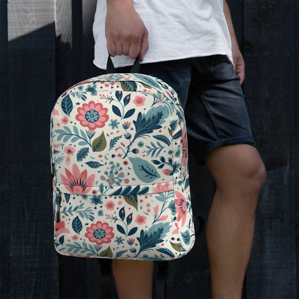 Floral Lover's Botanical Flower Enthusiast Backpack