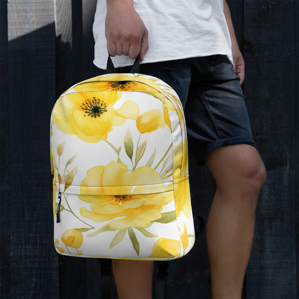 Floral Lover's Botanical Flower Enthusiast Backpack
