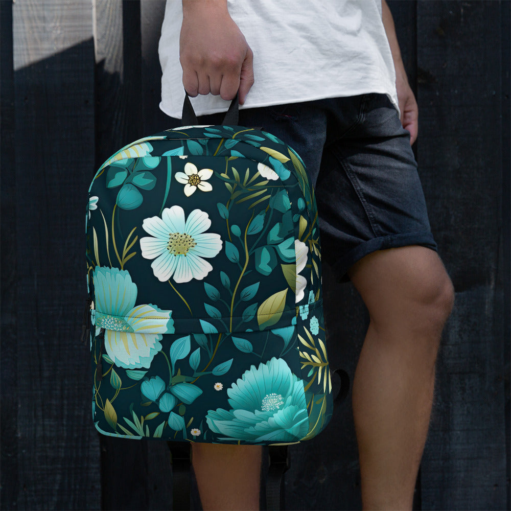 Floral Lover's Botanical Flower Enthusiast Backpack
