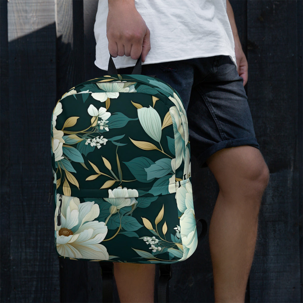 Floral Lover's Botanical Flower Enthusiast Backpack