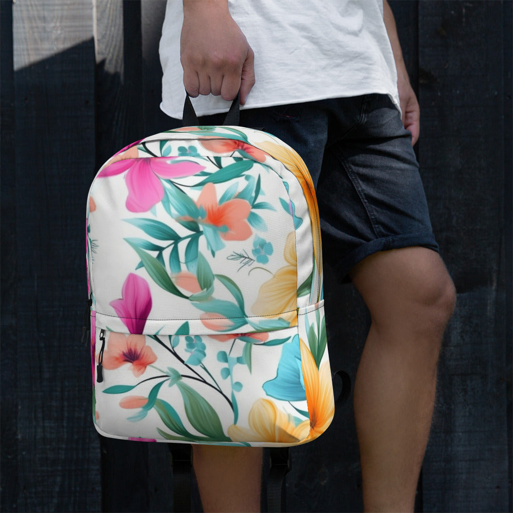 Floral Lover's Botanical Flower Enthusiast Backpack