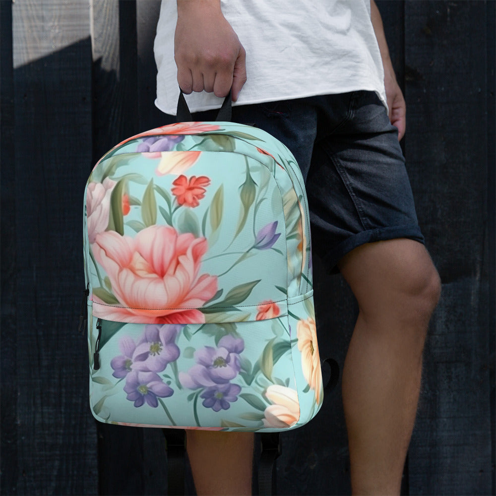 Floral Lover's Botanical Flower Enthusiast Backpack