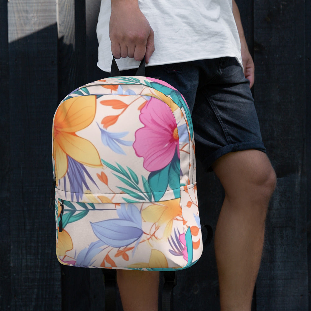 Floral Lover's Botanical Flower Enthusiast Backpack