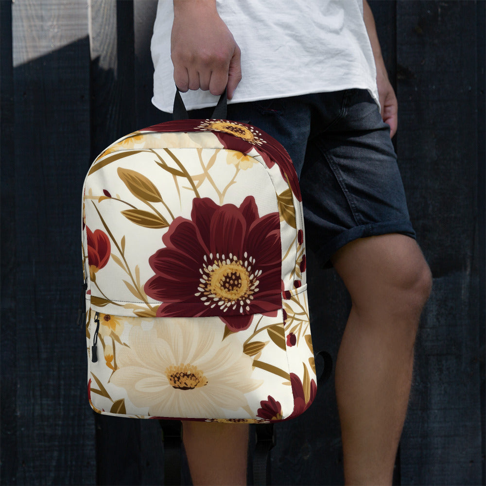 Floral Lover's Botanical Flower Enthusiast Backpack