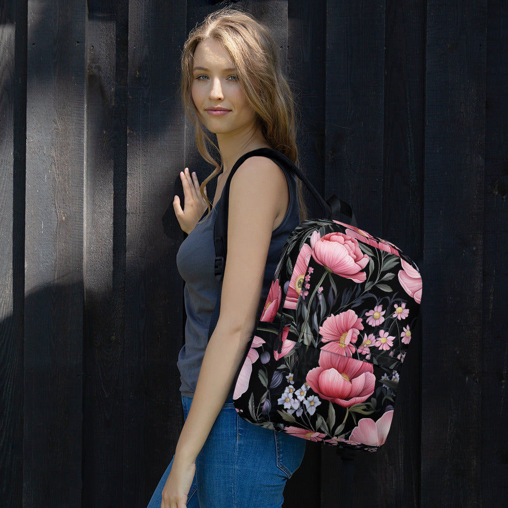 Floral Lover's Botanical Flower Enthusiast Backpack