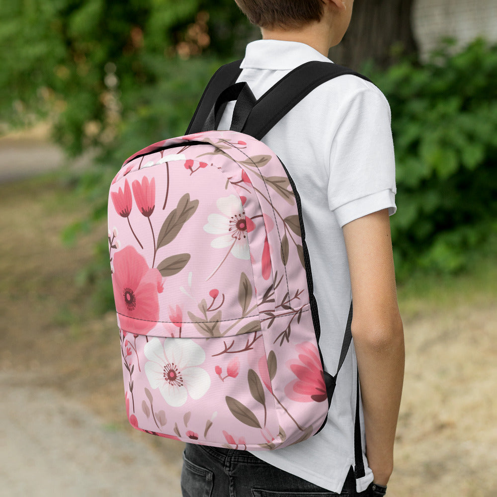 Floral Lover's Botanical Flower Enthusiast Backpack