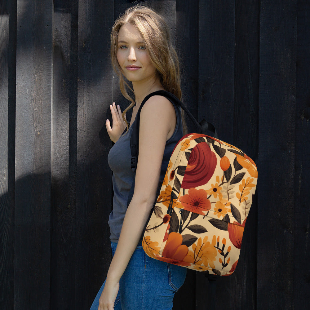 Floral Lover's Botanical Flower Enthusiast Backpack