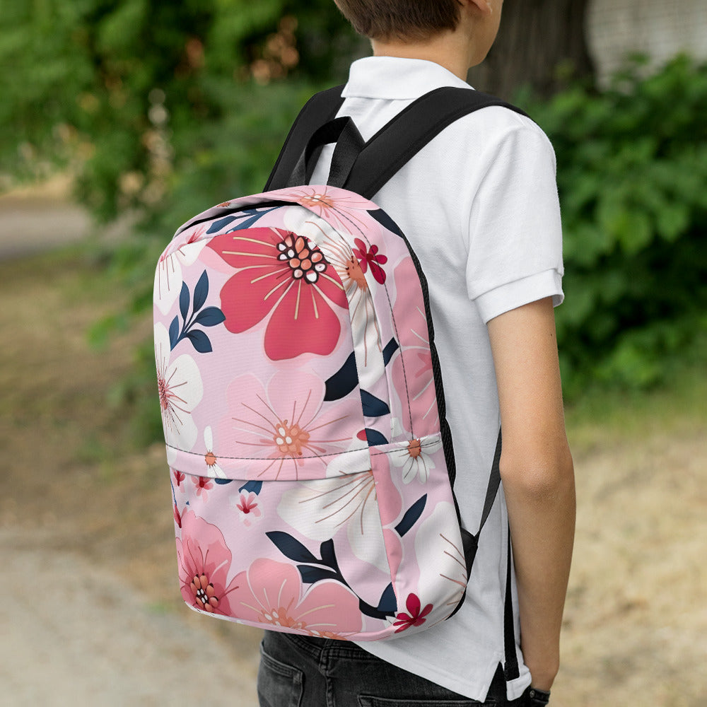 Floral Lover's Botanical Flower Enthusiast Backpack