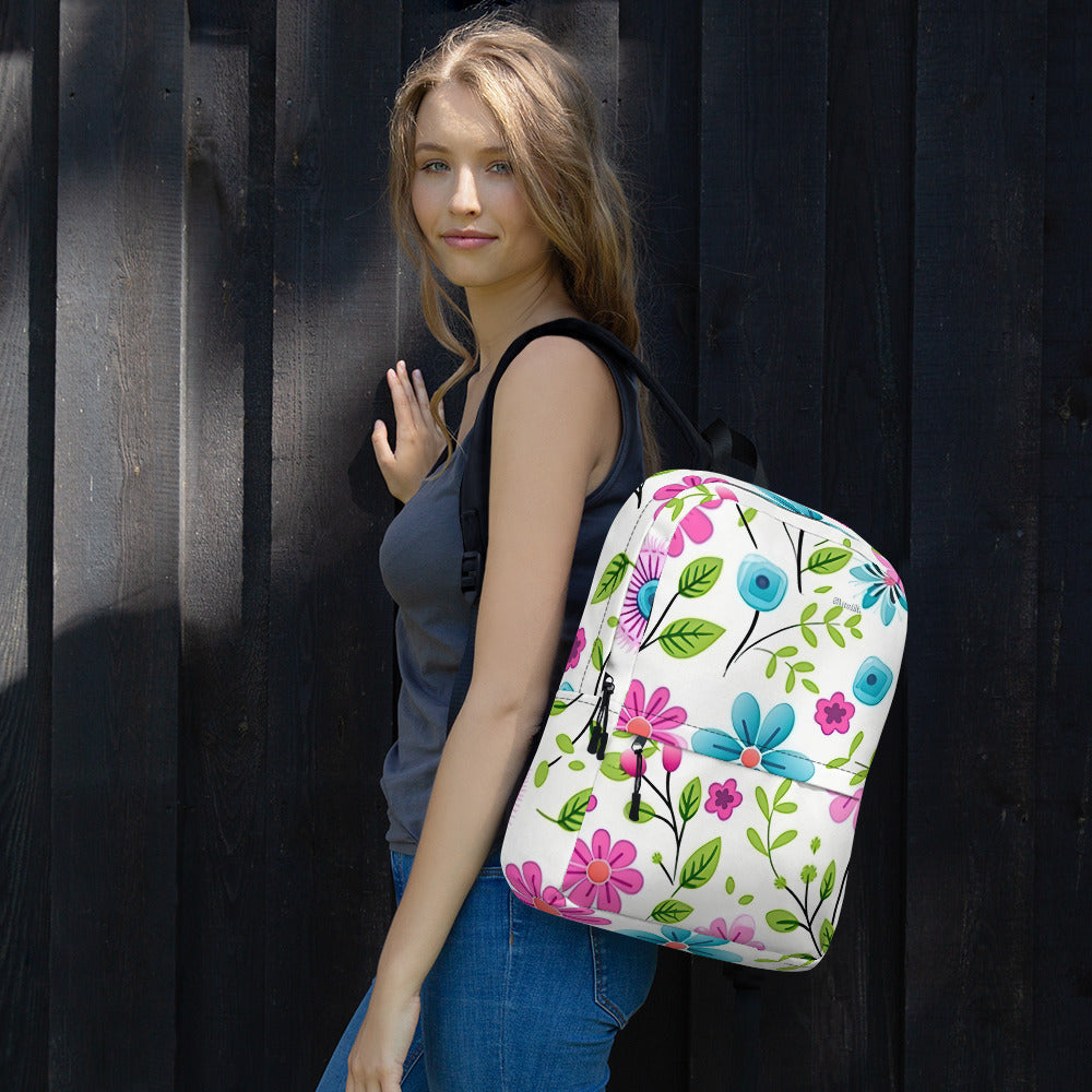Floral Lover's Botanical Flower Enthusiast Backpack