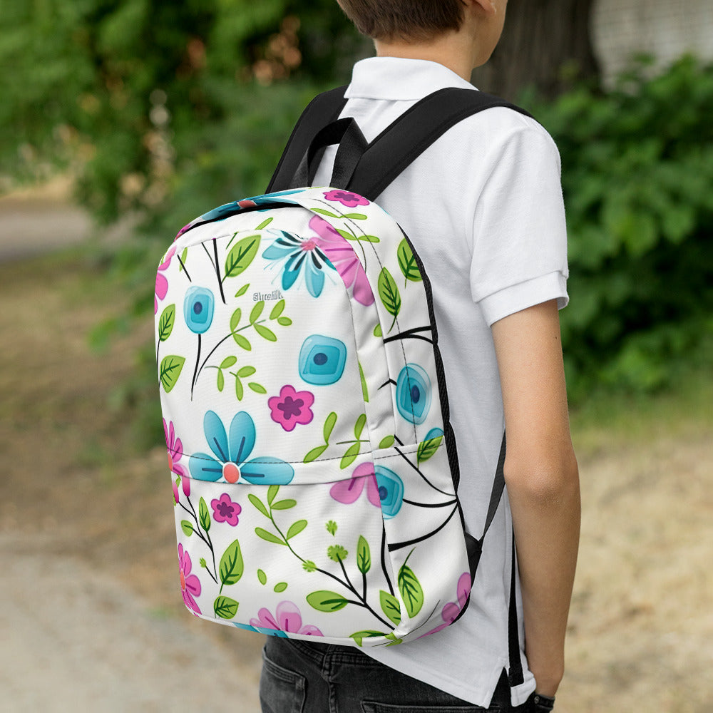 Floral Lover's Botanical Flower Enthusiast Backpack