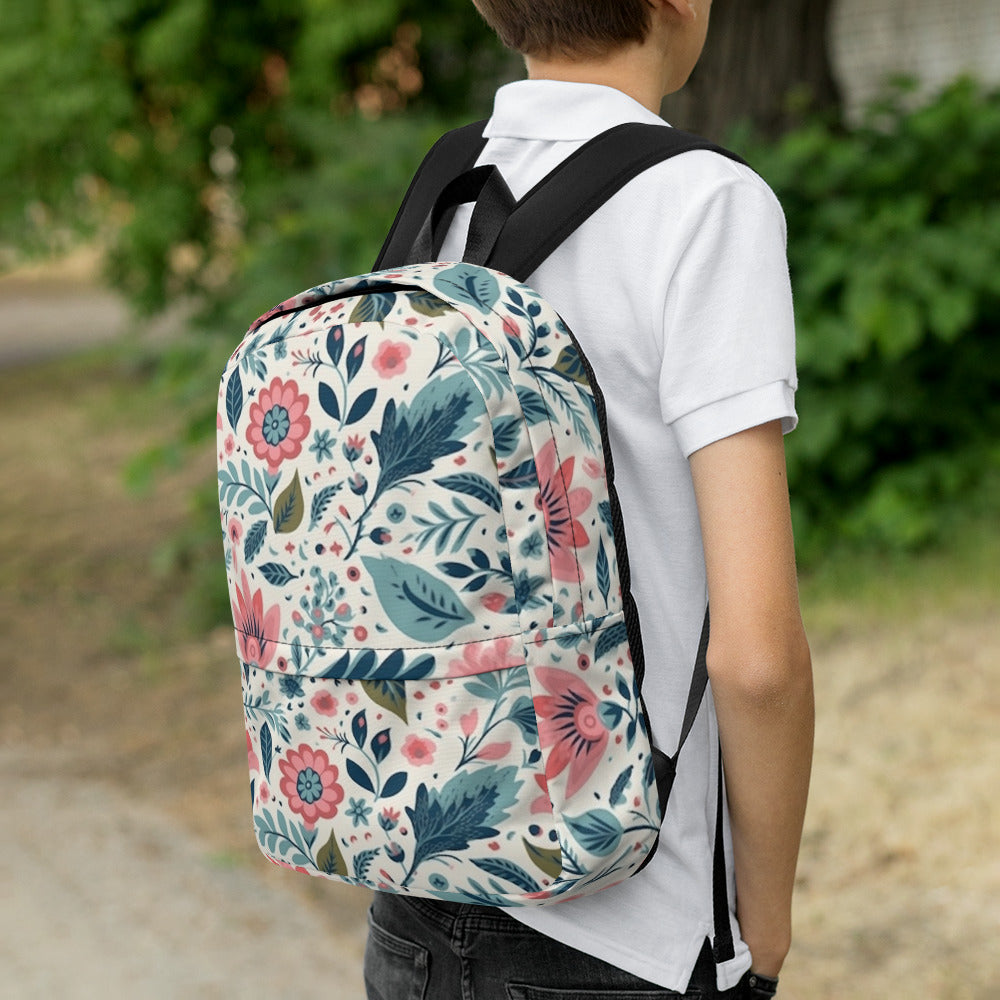 Floral Lover's Botanical Flower Enthusiast Backpack