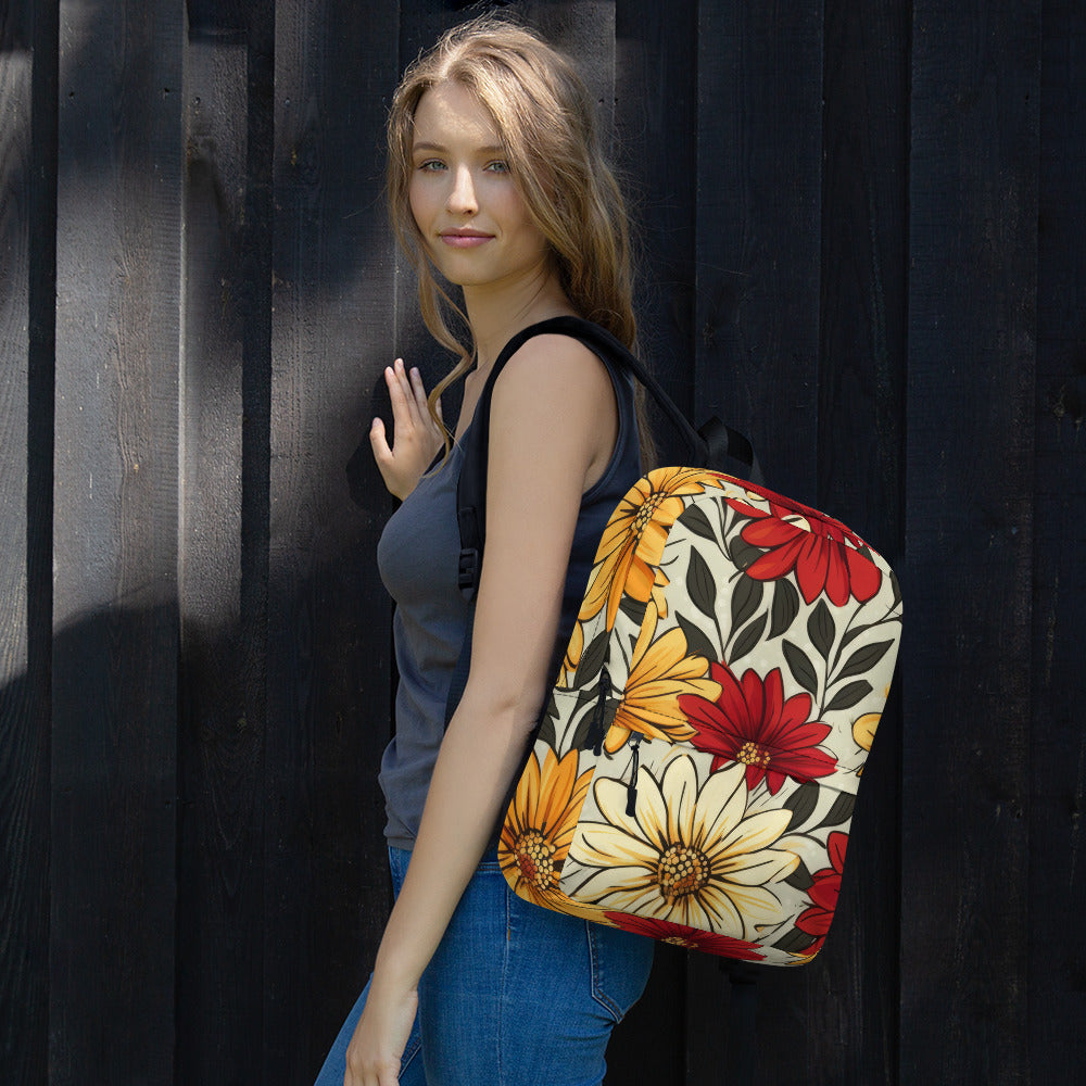 Floral Lover's Botanical Flower Enthusiast Backpack