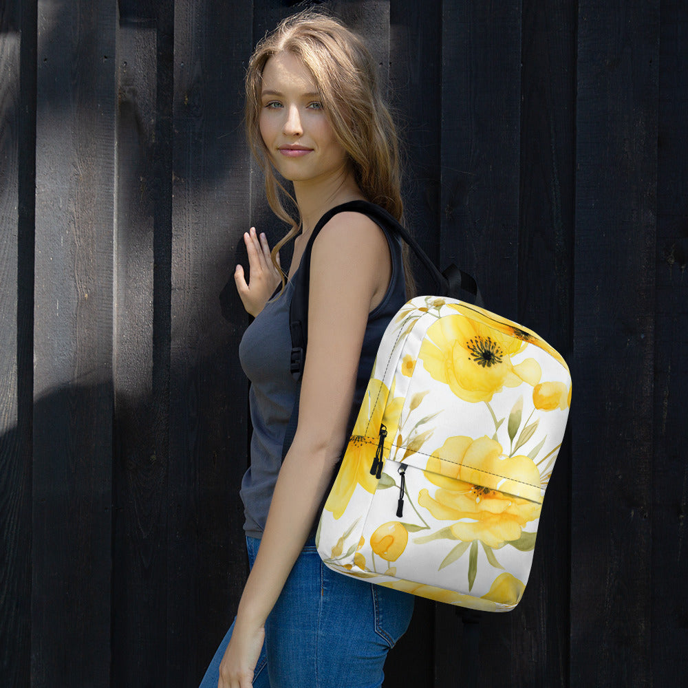 Floral Lover's Botanical Flower Enthusiast Backpack