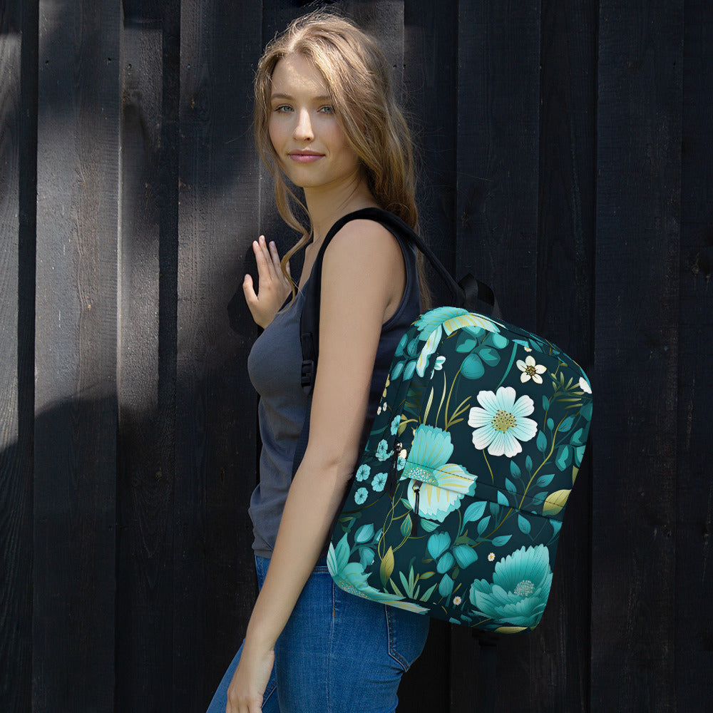 Floral Lover's Botanical Flower Enthusiast Backpack