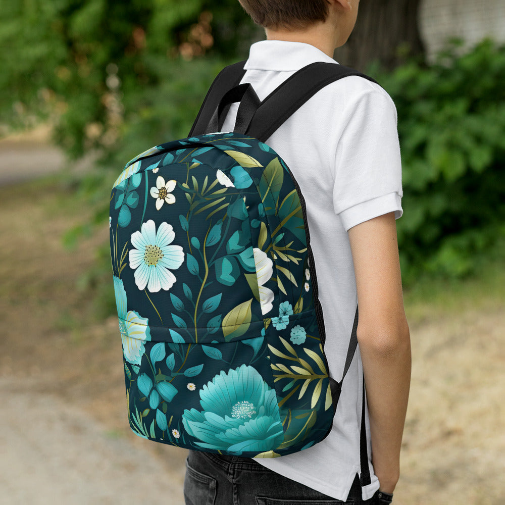 Floral Lover's Botanical Flower Enthusiast Backpack
