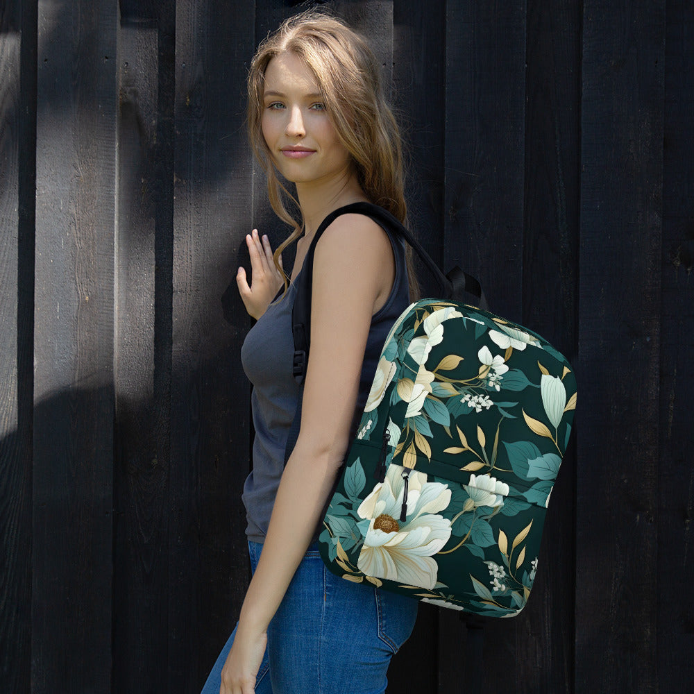 Floral Lover's Botanical Flower Enthusiast Backpack