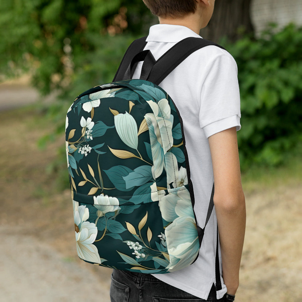Floral Lover's Botanical Flower Enthusiast Backpack