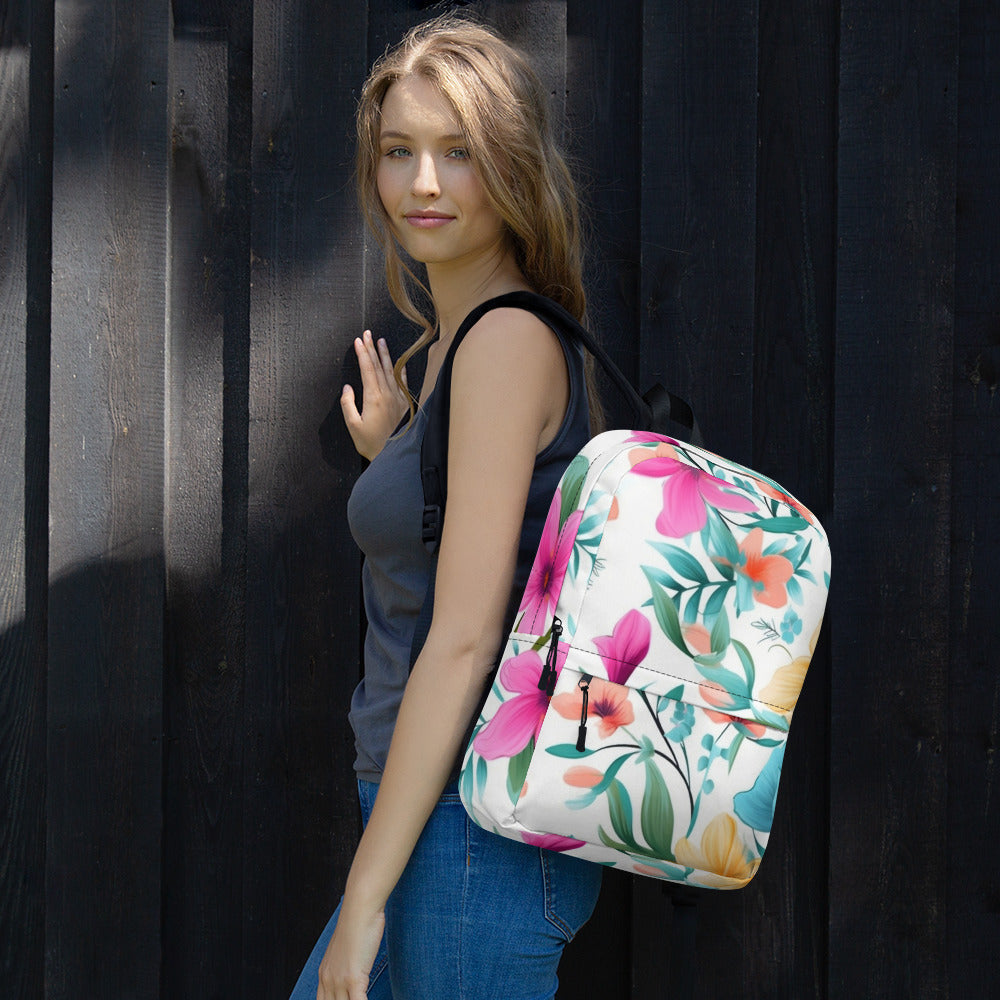 Floral Lover's Botanical Flower Enthusiast Backpack