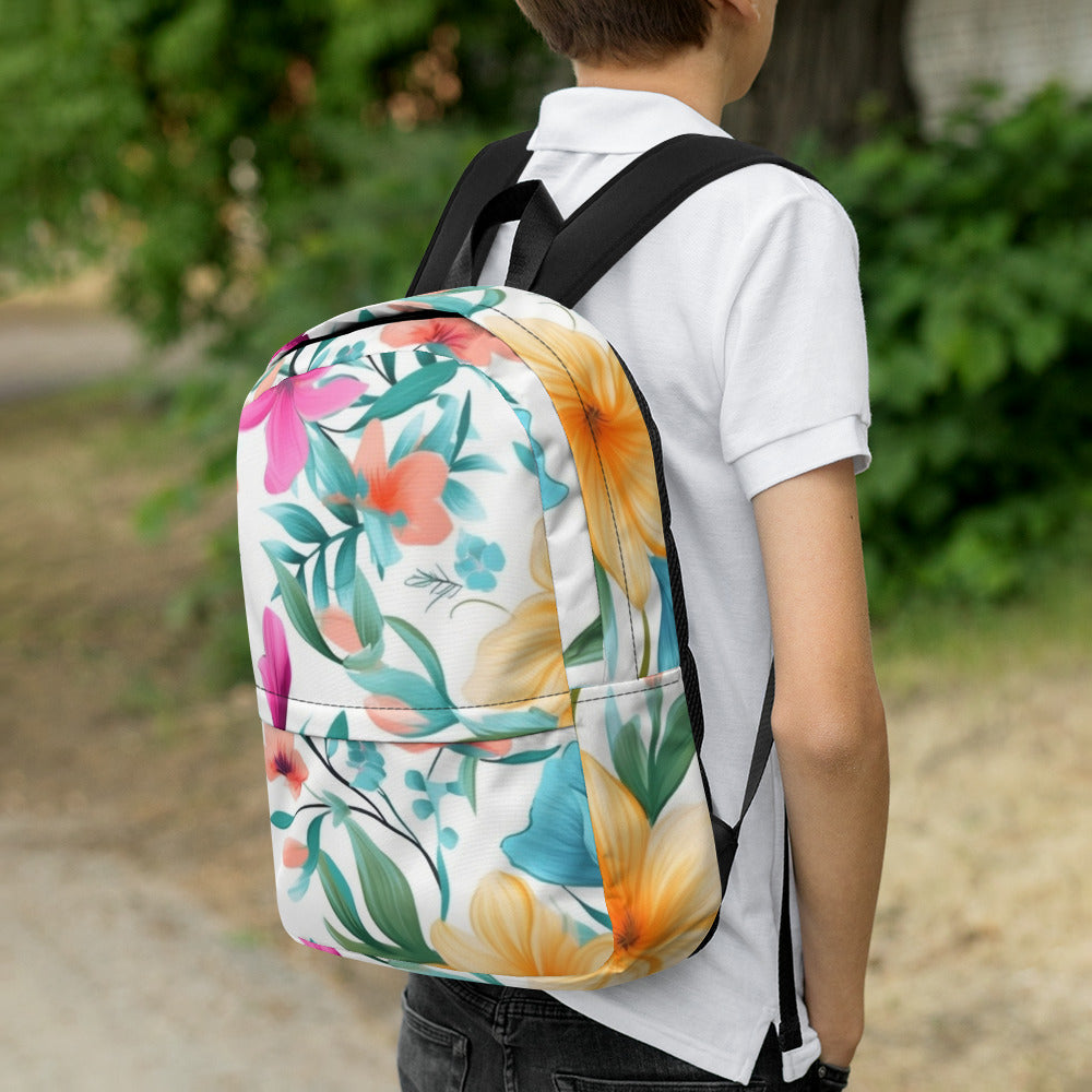 Floral Lover's Botanical Flower Enthusiast Backpack