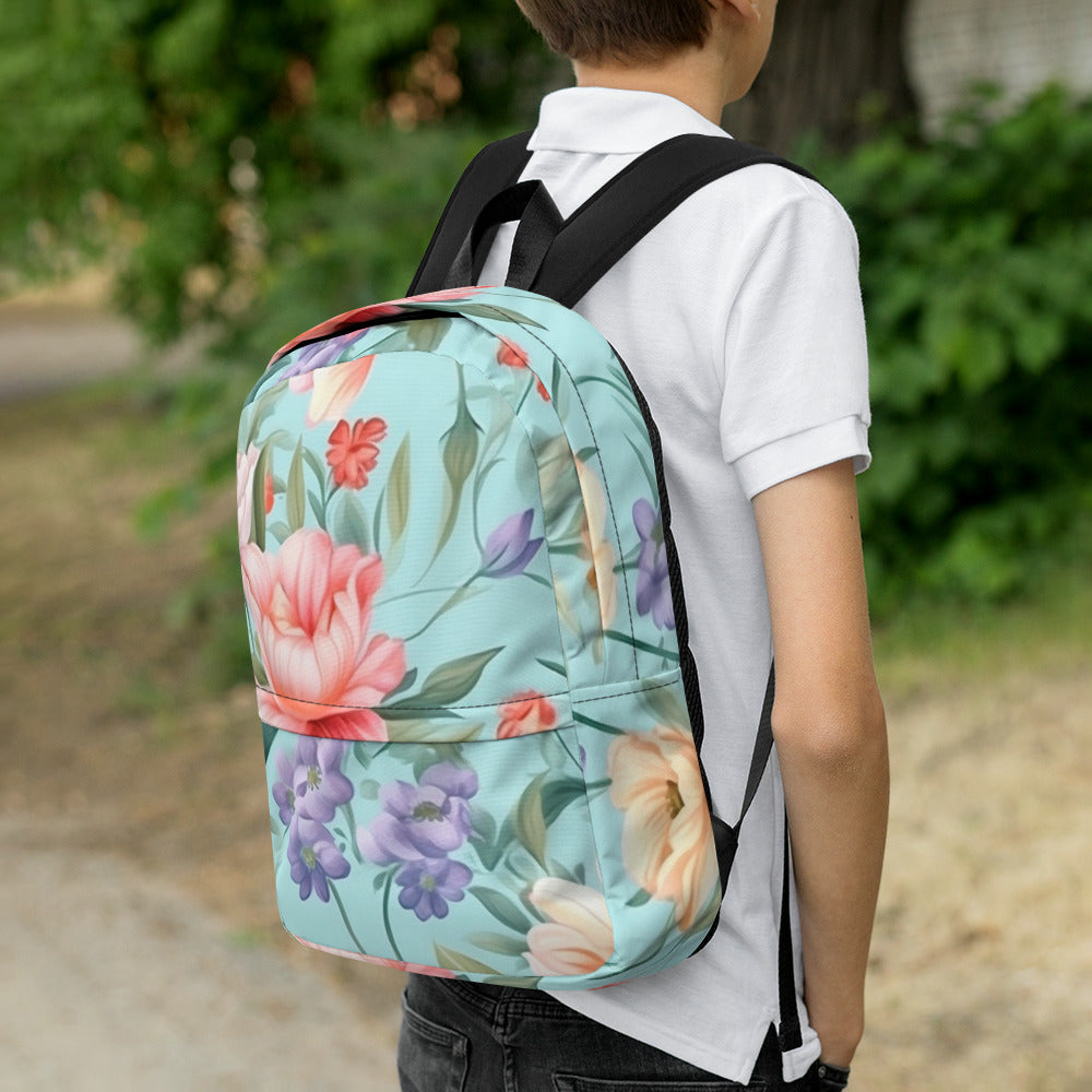 Floral Lover's Botanical Flower Enthusiast Backpack