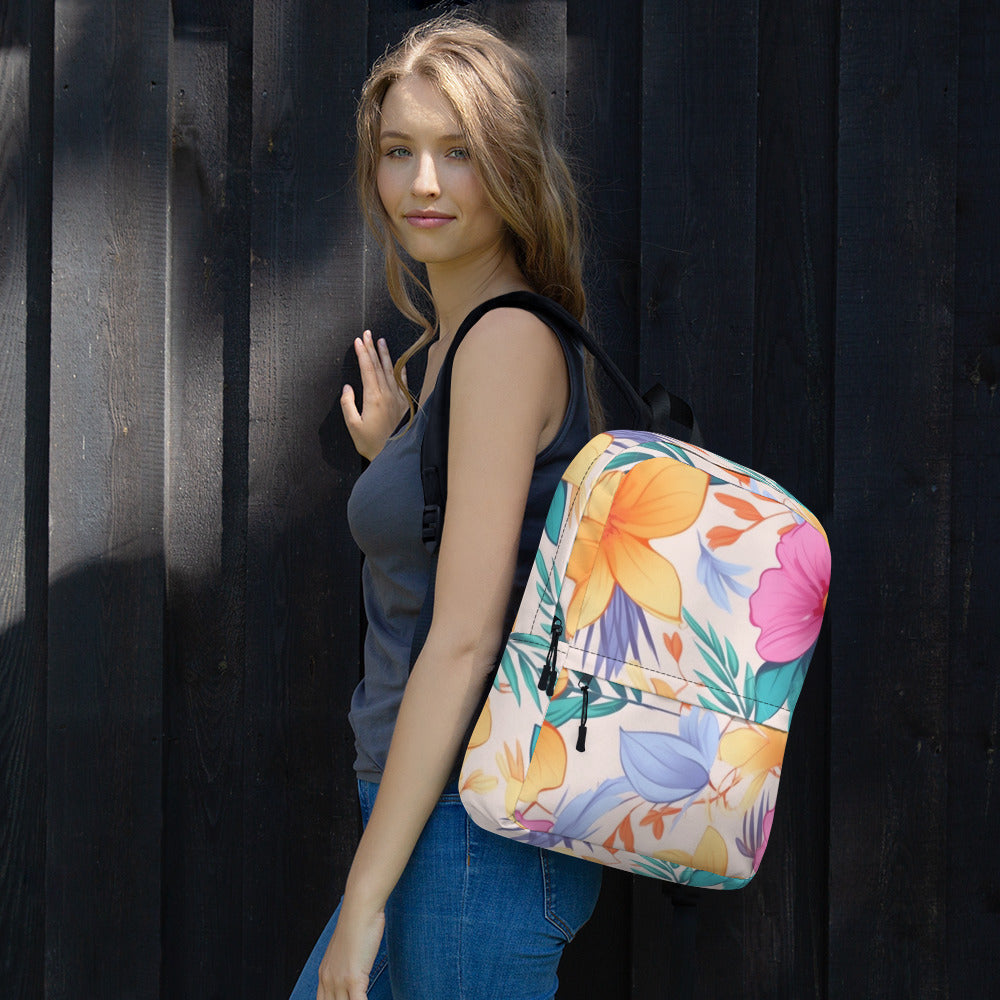 Floral Lover's Botanical Flower Enthusiast Backpack