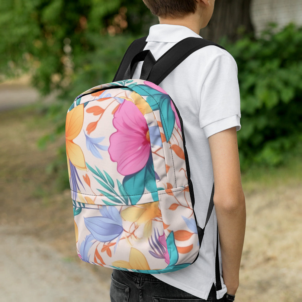 Floral Lover's Botanical Flower Enthusiast Backpack