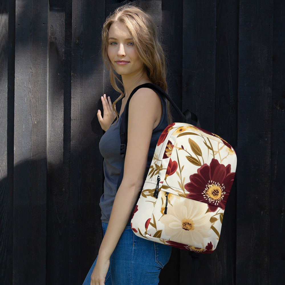 Floral Lover's Botanical Flower Enthusiast Backpack