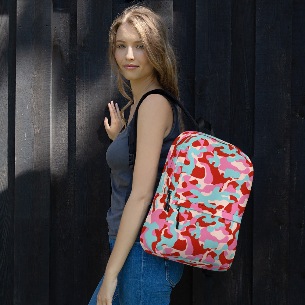 Khaki Camouflage Companion Backpack