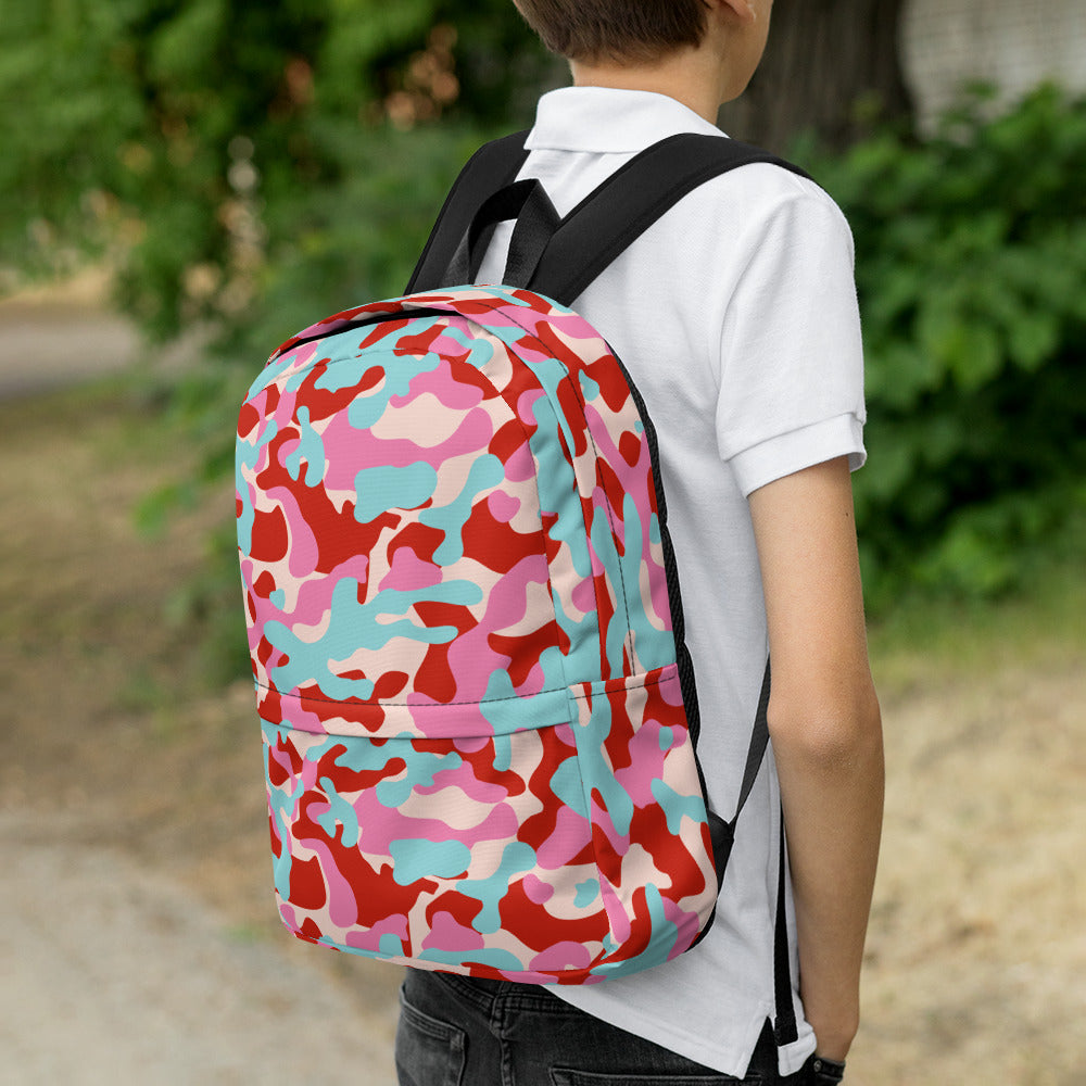 Khaki Camouflage Companion Backpack