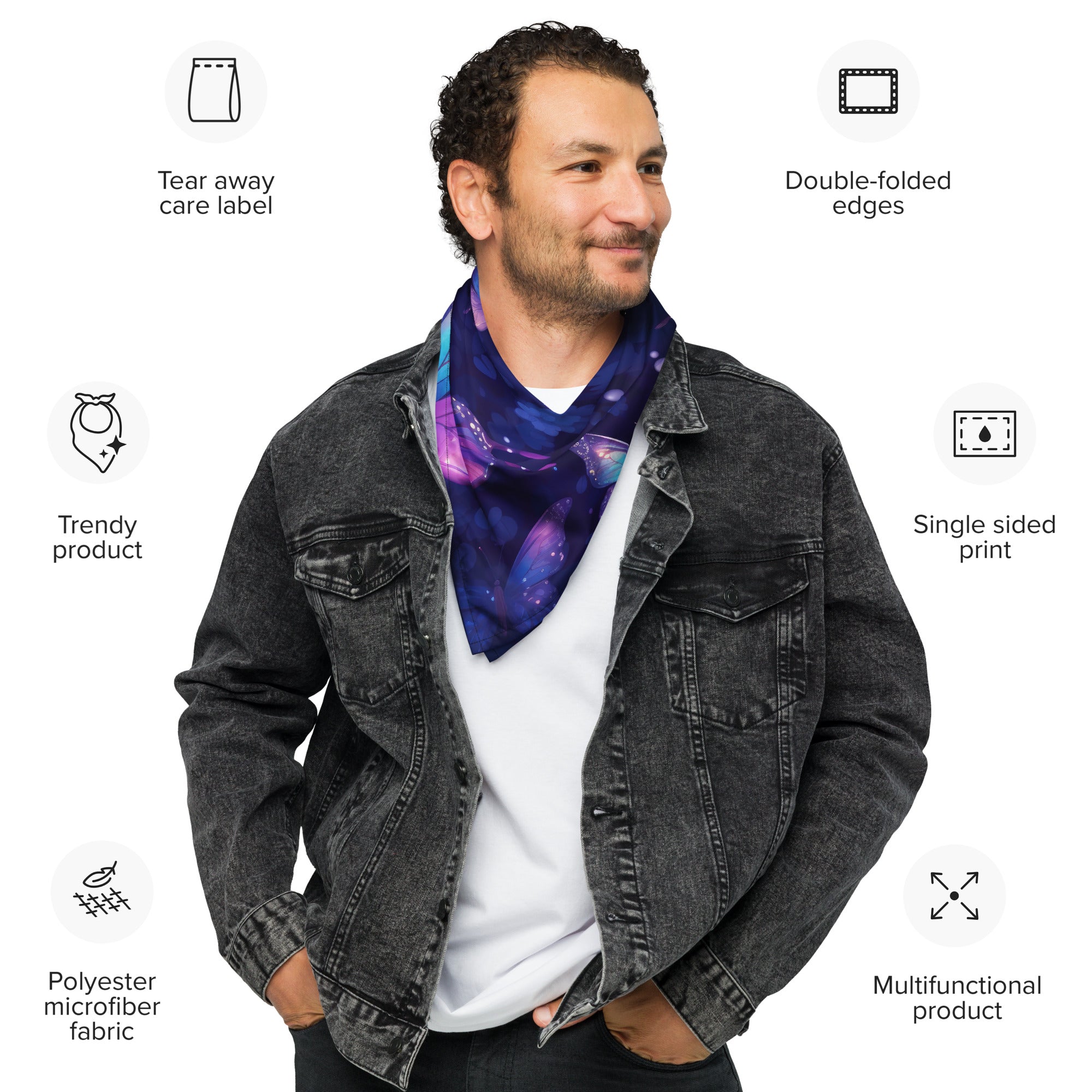 Butterfly Lover's Springtime Bandana