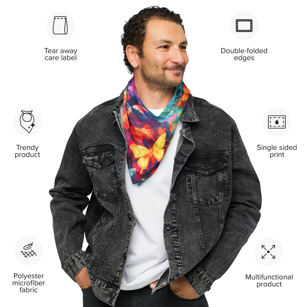 Butterfly Lover's Springtime Bandana