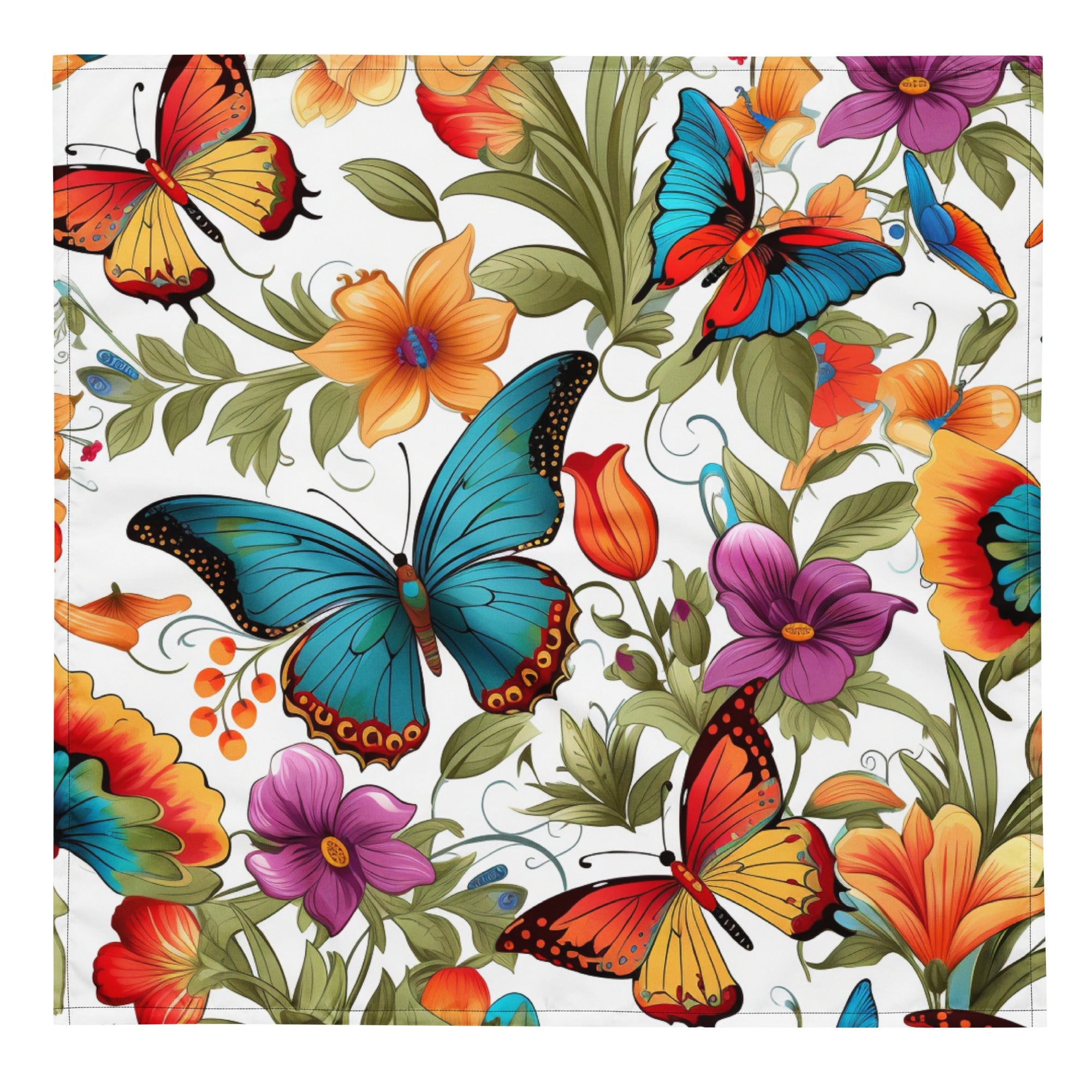 Butterfly Lover's Springtime Bandana