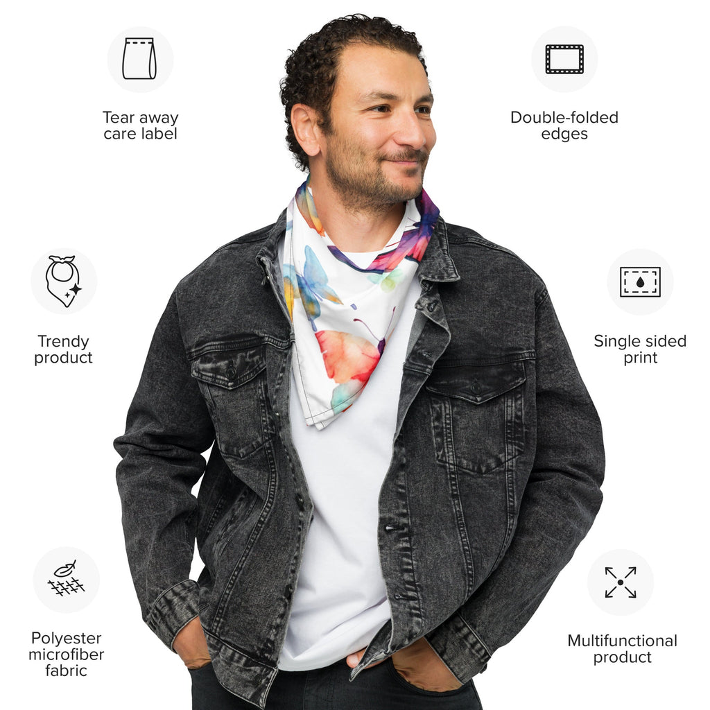 Butterfly Lover's Springtime Bandana