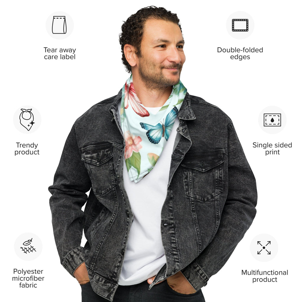 Butterfly Lover's Springtime Bandana