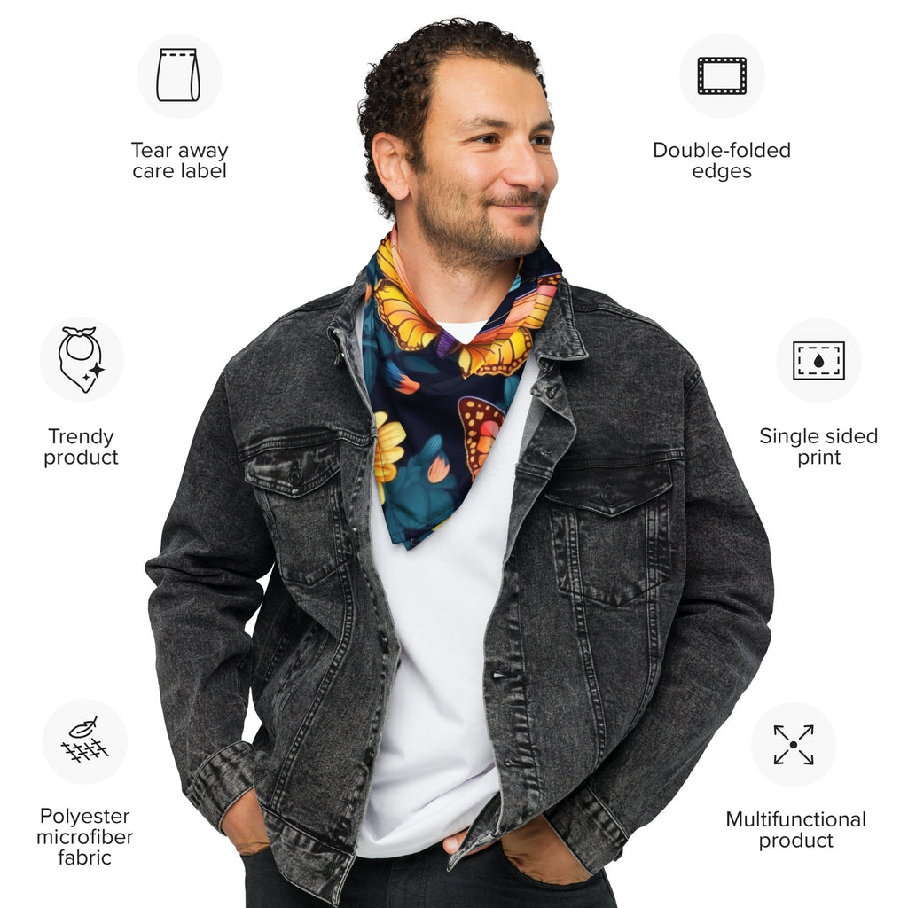 Butterfly Lover's Springtime Bandana