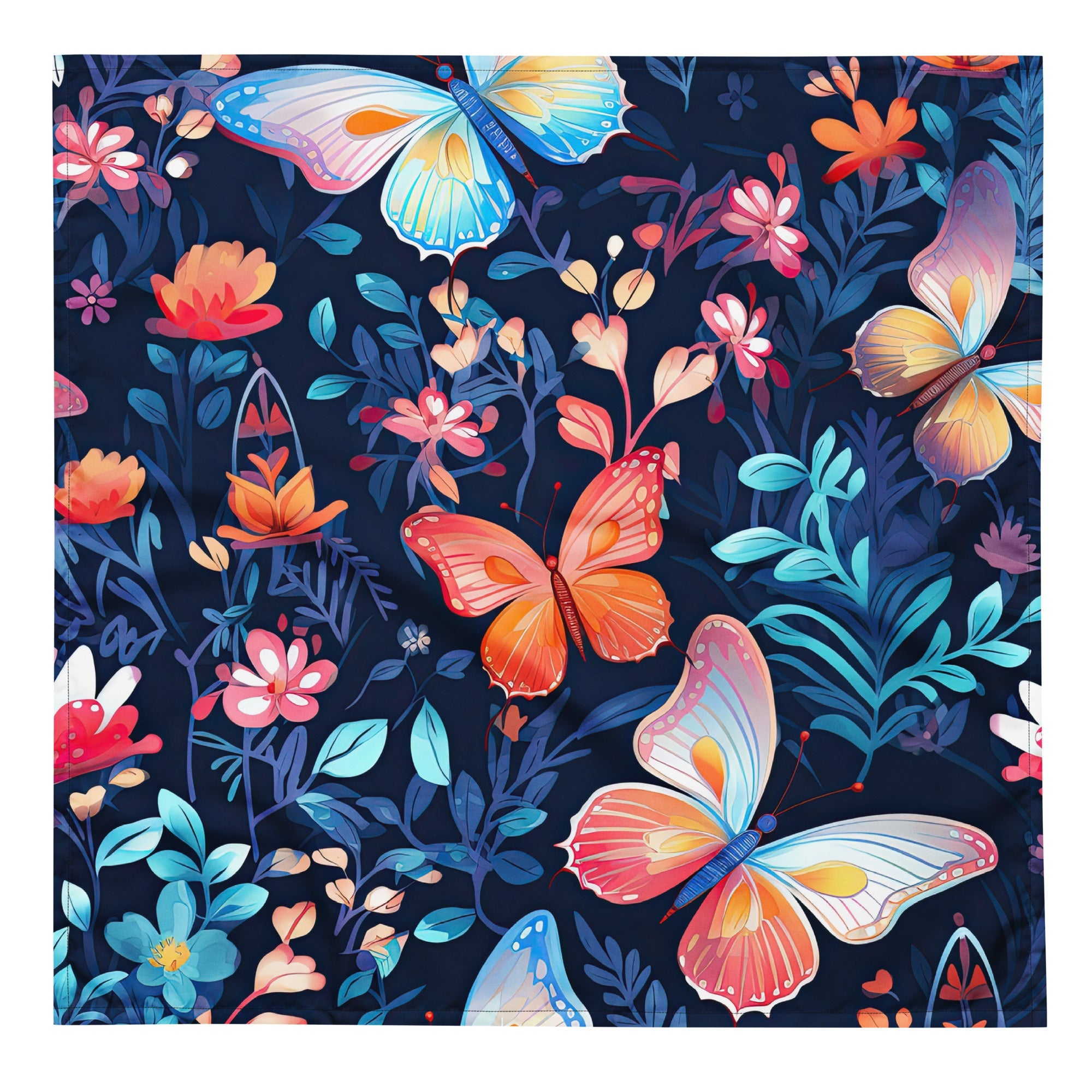 Butterfly Lover's Springtime Bandana