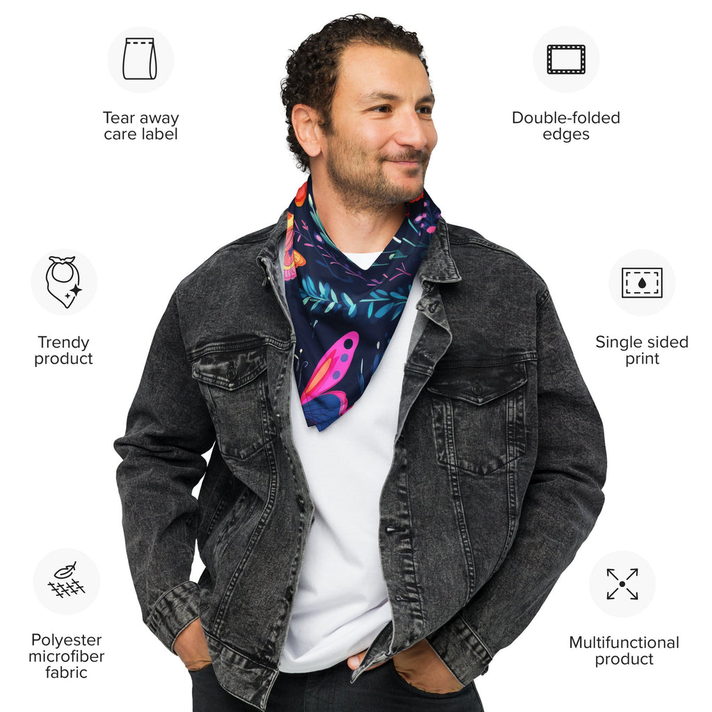 Butterfly Lover's Springtime Bandana