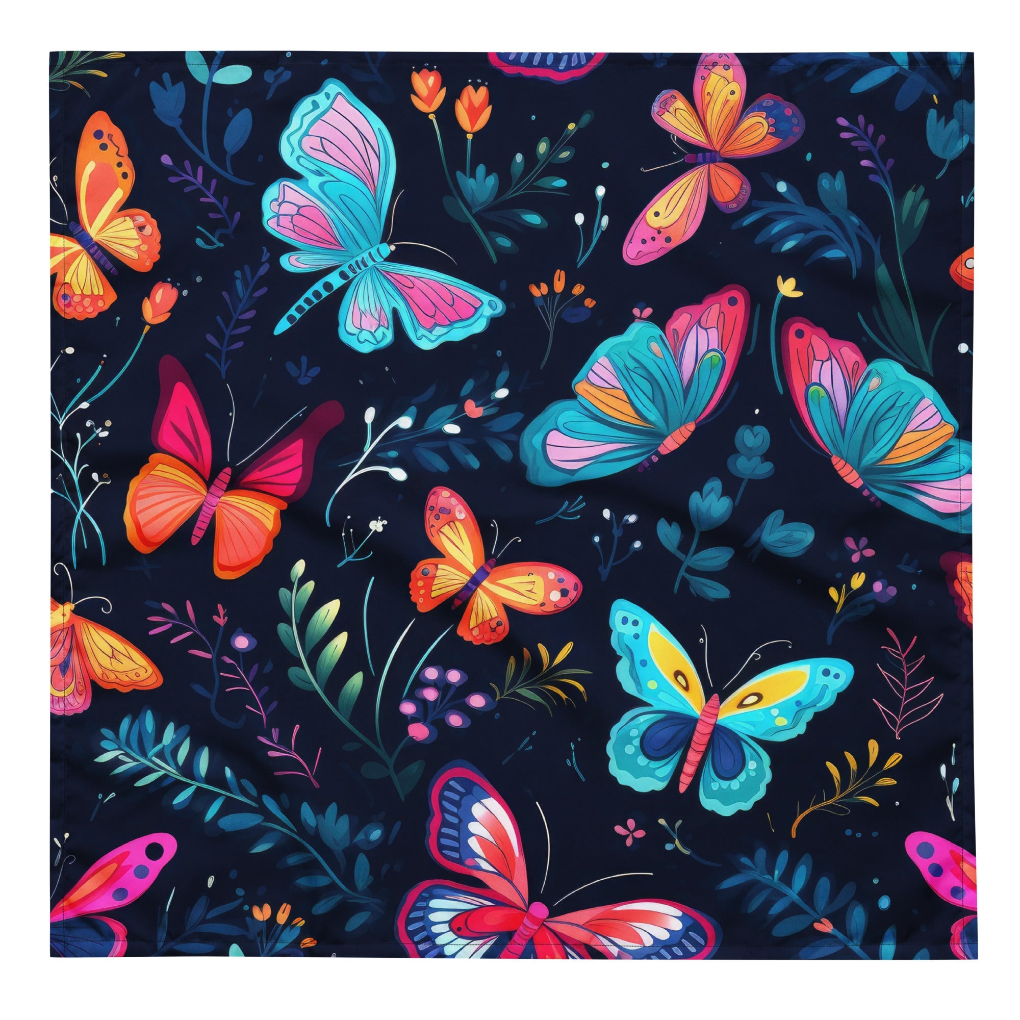 Butterfly Lover's Springtime Bandana