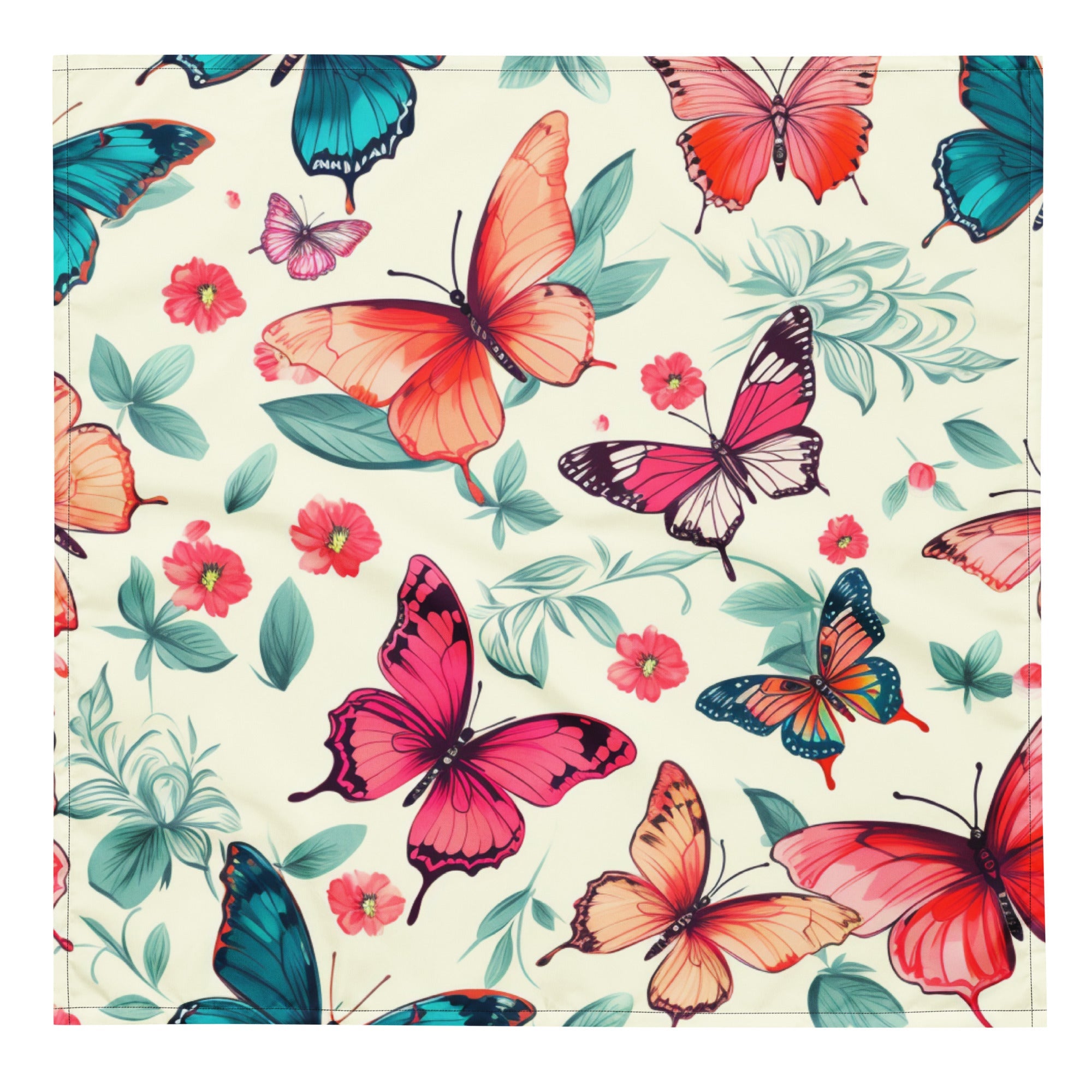 Butterfly Lover's Springtime Bandana